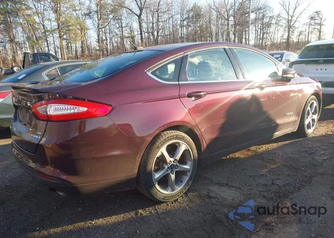 2013 Ford Fusion Hybrid Se from USA, damaged, VIN 3FA6P0LU3DR139717